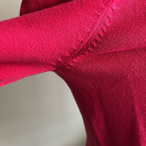 Day Harbor deep pink sweater - Picture 3 of 7